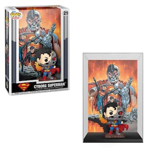 Funko Pop Covers Dc Comics: Reign Of The Superman Cyborg