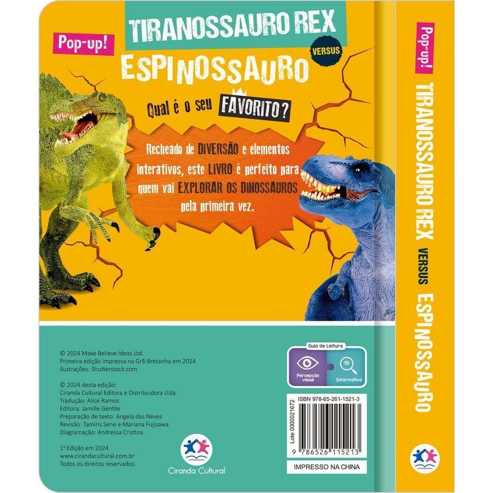 Tiranossauro Rex Versus Espinossauro