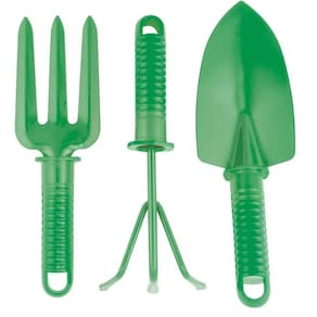 Kit Jardinagem 3 Peças - Conjunto Ferramentas Para Jardim Western