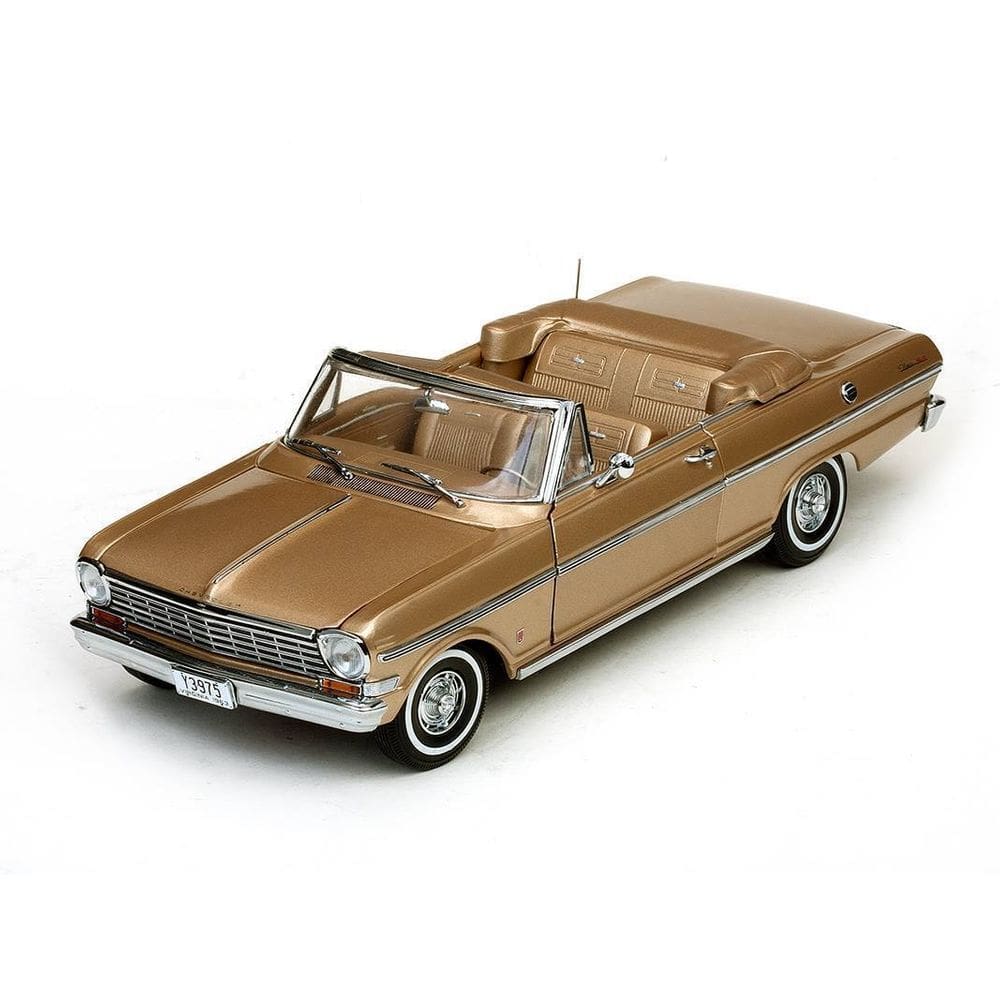 Miniatura Chevrolet Nova Conversível 1/18 1963 Sun Star