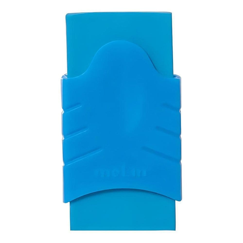 Borracha Tpr Neon Azul Molin Não Borra Macia