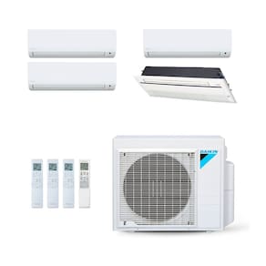 Ar-Condicionado Multi Split Inverter Daikin 28.000 (3x Evap HW 9.000 + 1x Evap Cassete 1 Via 18.000) Quente/Frio 220V
