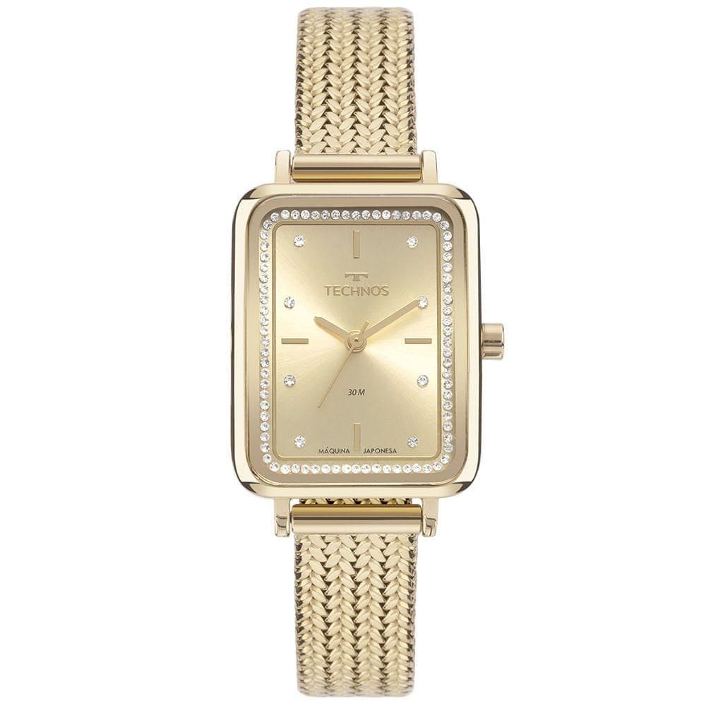 Relógio Technos Feminino Mini Dourado - Gl32ai/1d Gl32ai/1d