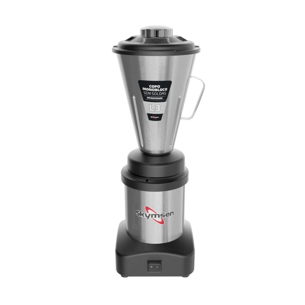 Liquidificador Inox Baixa Rotaçao L3 3,6 Litros Bivolt - Skymsen