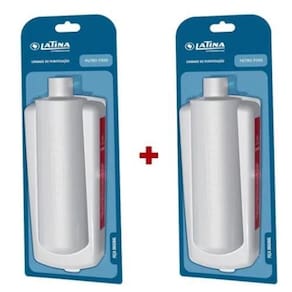 2 Refil Filtro Latina P355 Pa355 Xpa375 Puritronic Puriice