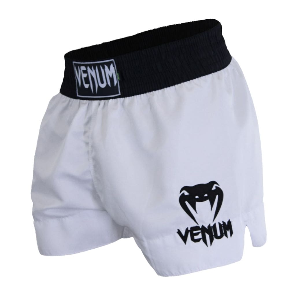 Short Muay Thai Venum Classic - Branco