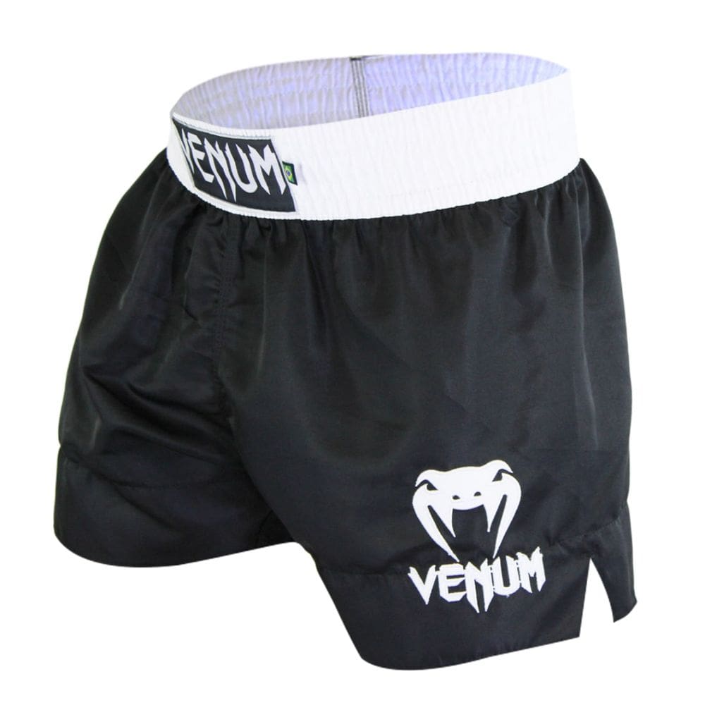 Short Muay Thai Venum Classic - Preto
