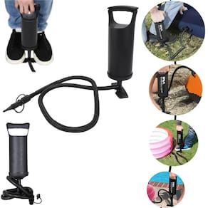 Bomba de Ar Manual Portàtil Para Infláveis Pneus Bicicleta Piscina Boia Colchâo