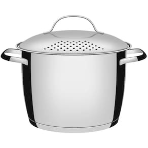 Espagueteira Tramontina Allegra Inox Panela Escorredor de Massa 5,5L