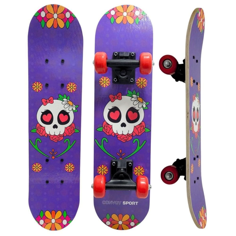 Skate Infantil Shape Em Madeira Estampado 18277