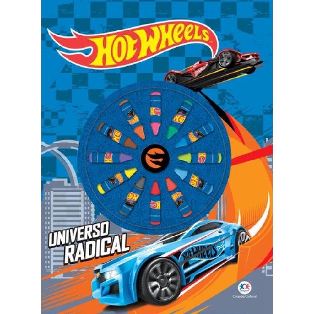 Livro Ciranda Das Cores - Hot Wheels - Universo Radical
