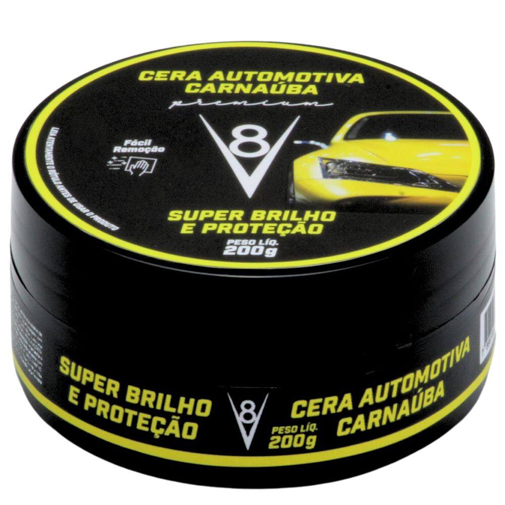 Cera Automotiva - Cera Pastosa para Carros V8