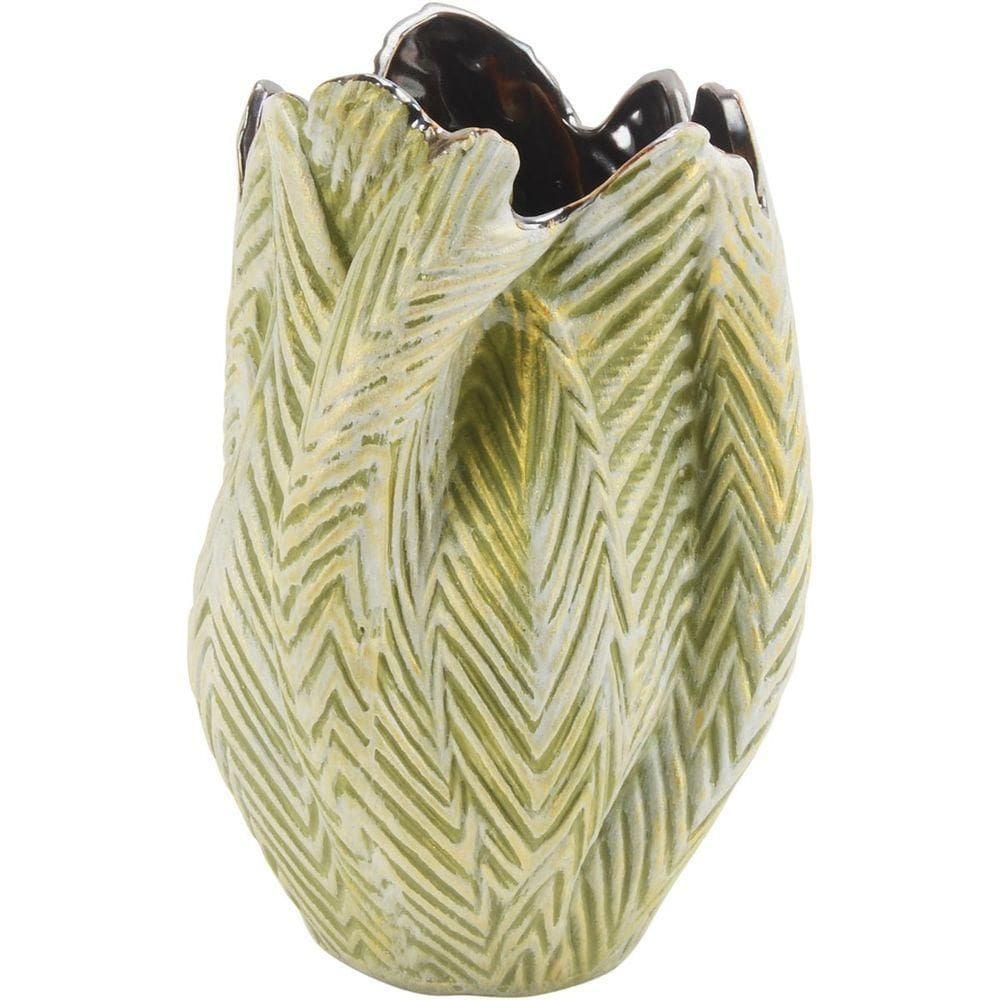 Albero Vaso 24X15X15Cm Cerâmica Verde