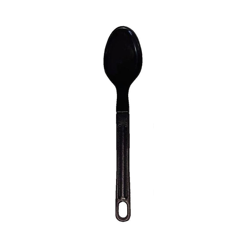 Colher De Arroz Nylon Talher Cozinha Utensílio Preto 28Cm