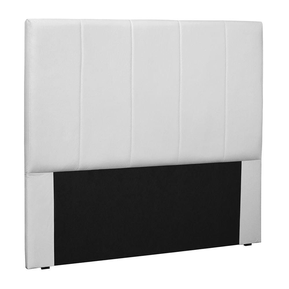 Cabeceira King Size 1,95m Erza Pu Branco