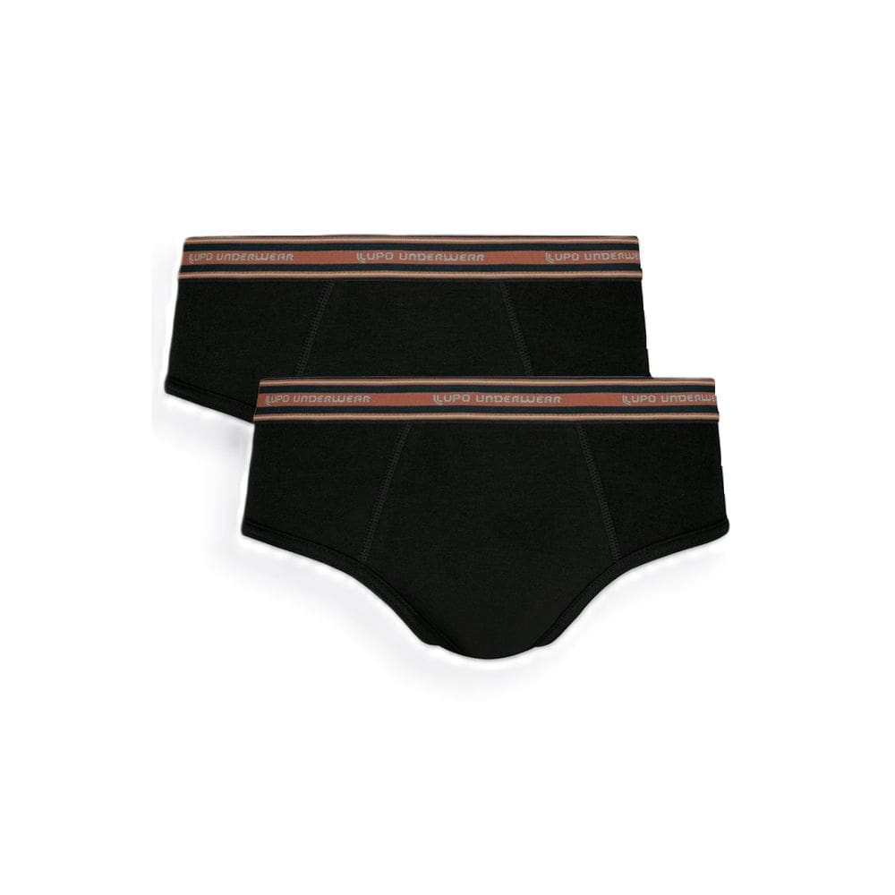 Kit com 2 Cuecas Adulto Slip Algodão Lupo