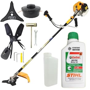 Roçadeira Vulcan Vr520h 2t 52cc C/ óleo 2t Stihl Castrol
