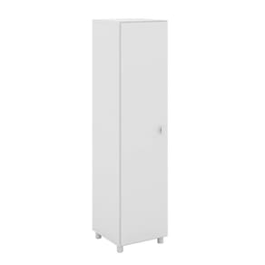 Armário Multiuso 1 Porta 2 Prateleiras Am3107 Branco