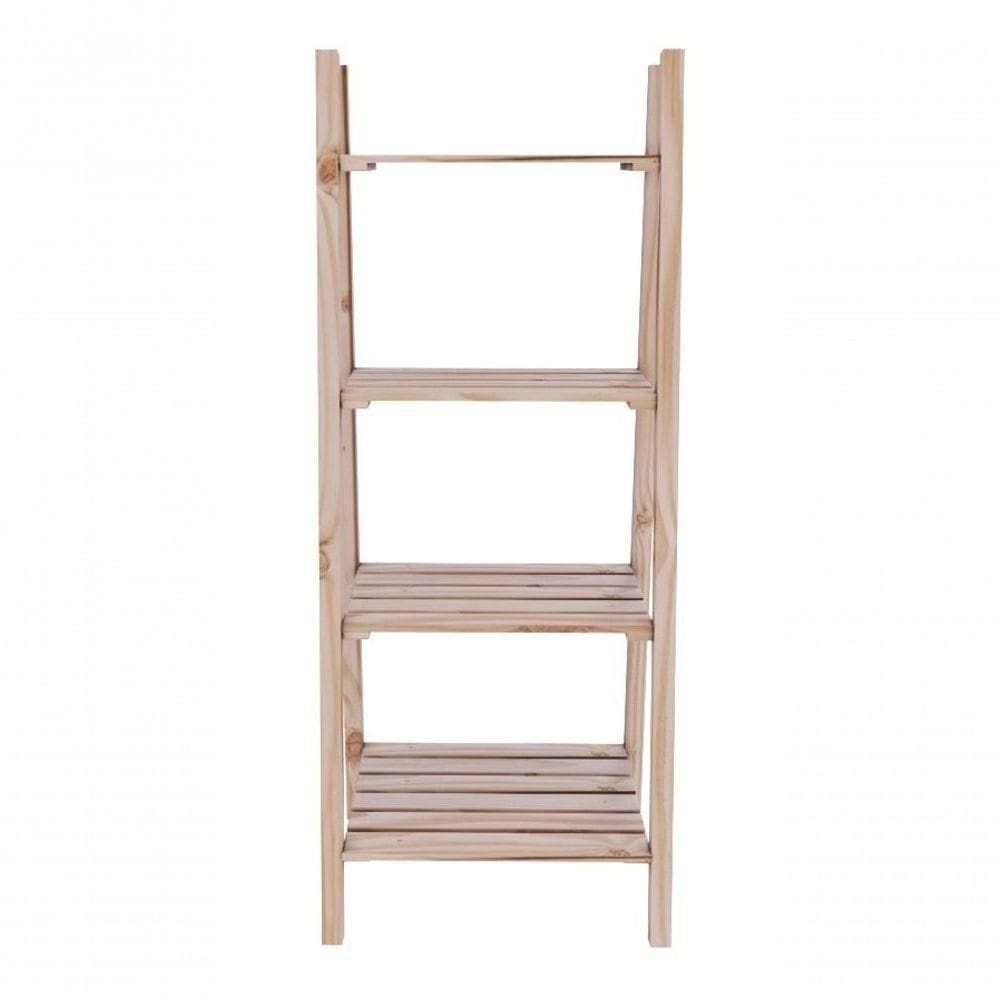 Rack Para Livros Multiuso Organizador Estante Vazada Pinus 100%