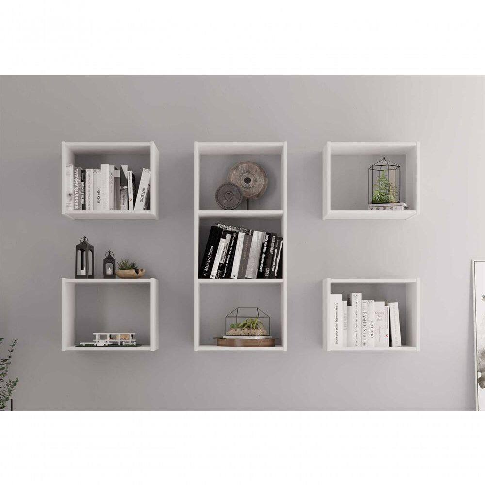 Kit Nichos 7 Compartimento Canada Branco