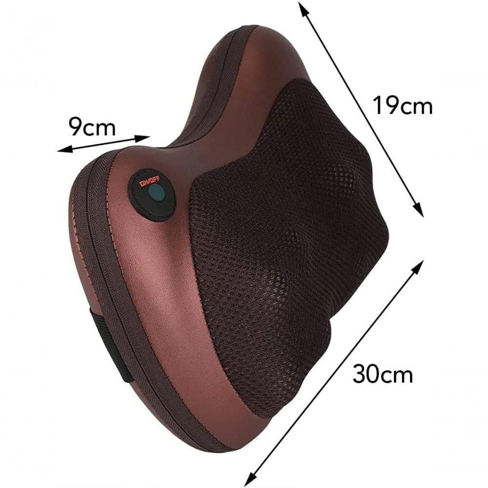 Massageador Tipo Almofada Shiatsu Corpo Todo C/infravermelho