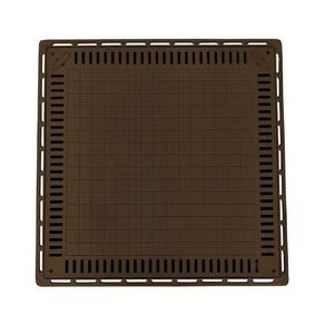 Tampa Casa De Máquina Piscina Lisa Simples Grelha 80x80cm M