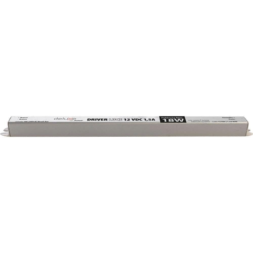 Driver LED Avant Deluxe Max 18W 1,5A 12V Bivolt para Fita LED