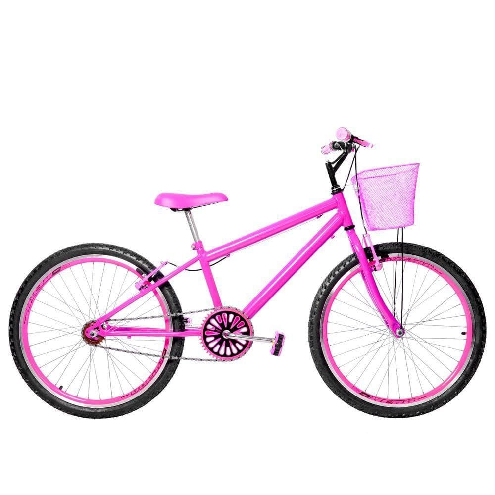 Bicicleta Feminina Aro 24 Aero Pink