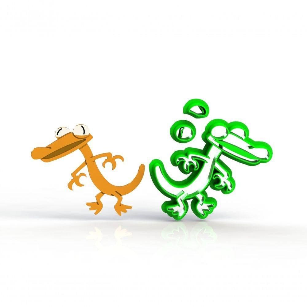 Cortador Roblox Rainbow Friends - Orange Modular Tamanho 6 Cm
