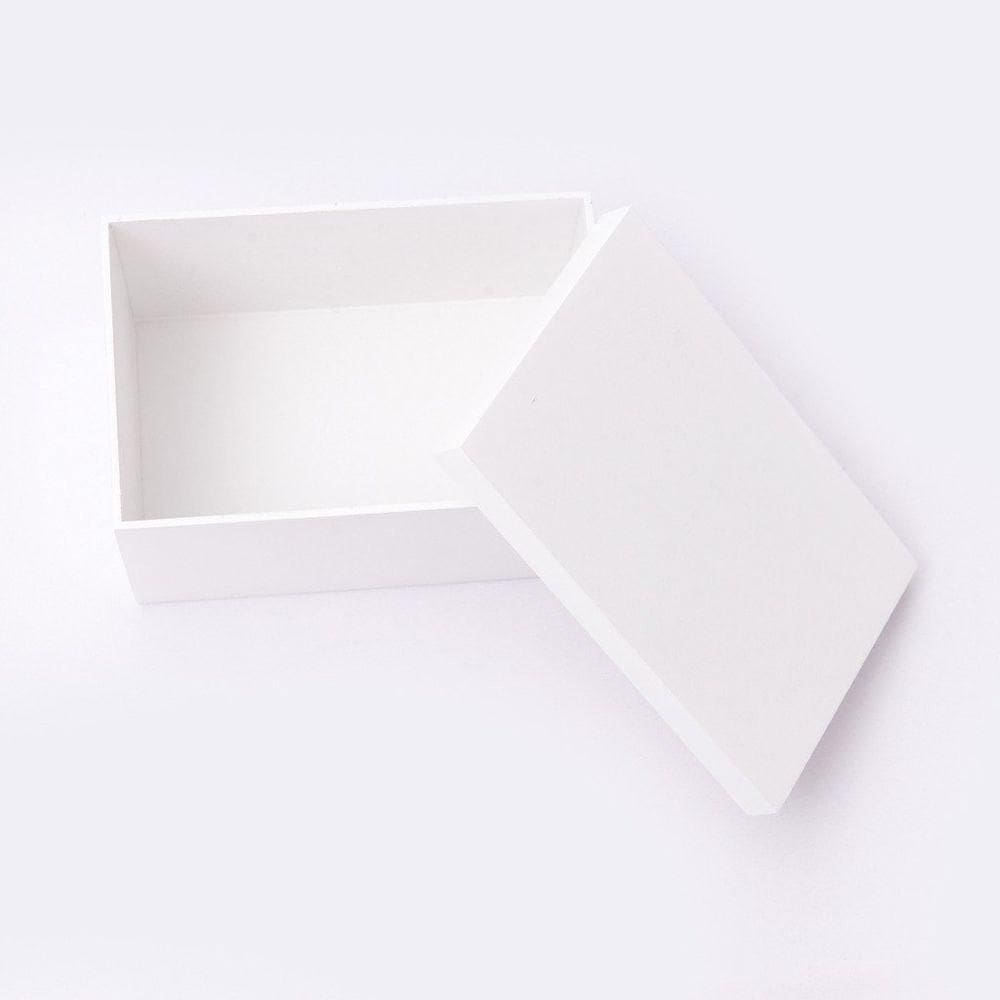 Kit Com 12un De Caixa Personalizada Para Duas Canecas 100% Mdf (18x12x10,5) Branco
