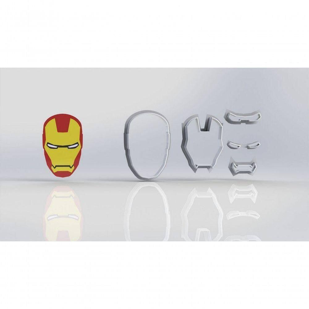 Cortador Heróis - Homem De Ferro Modular 6 Cm