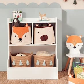 Estante Organizadora Fox 100% Mdf (Brinquedos Infantil)