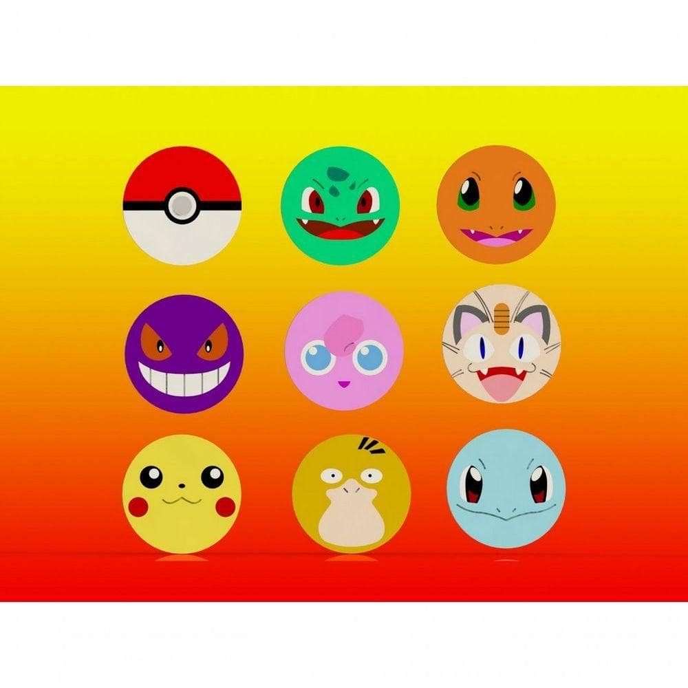 Cortador Kit Pokemon 9 Modelos Modulares 7 Cm