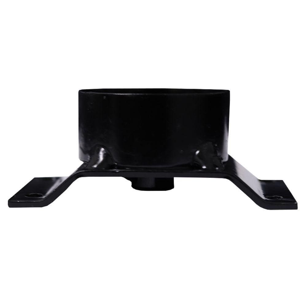 Kit 10 Chapinhas Elevada Com Tubo Pés Palito 5/16 Preto