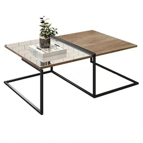 Mesa De Centro Espelhada Class Demoliçao Preto Demolição Pre