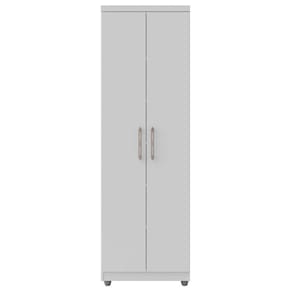 Armário Organizador Multiuso 2 Portas E 6 Nichos Branco