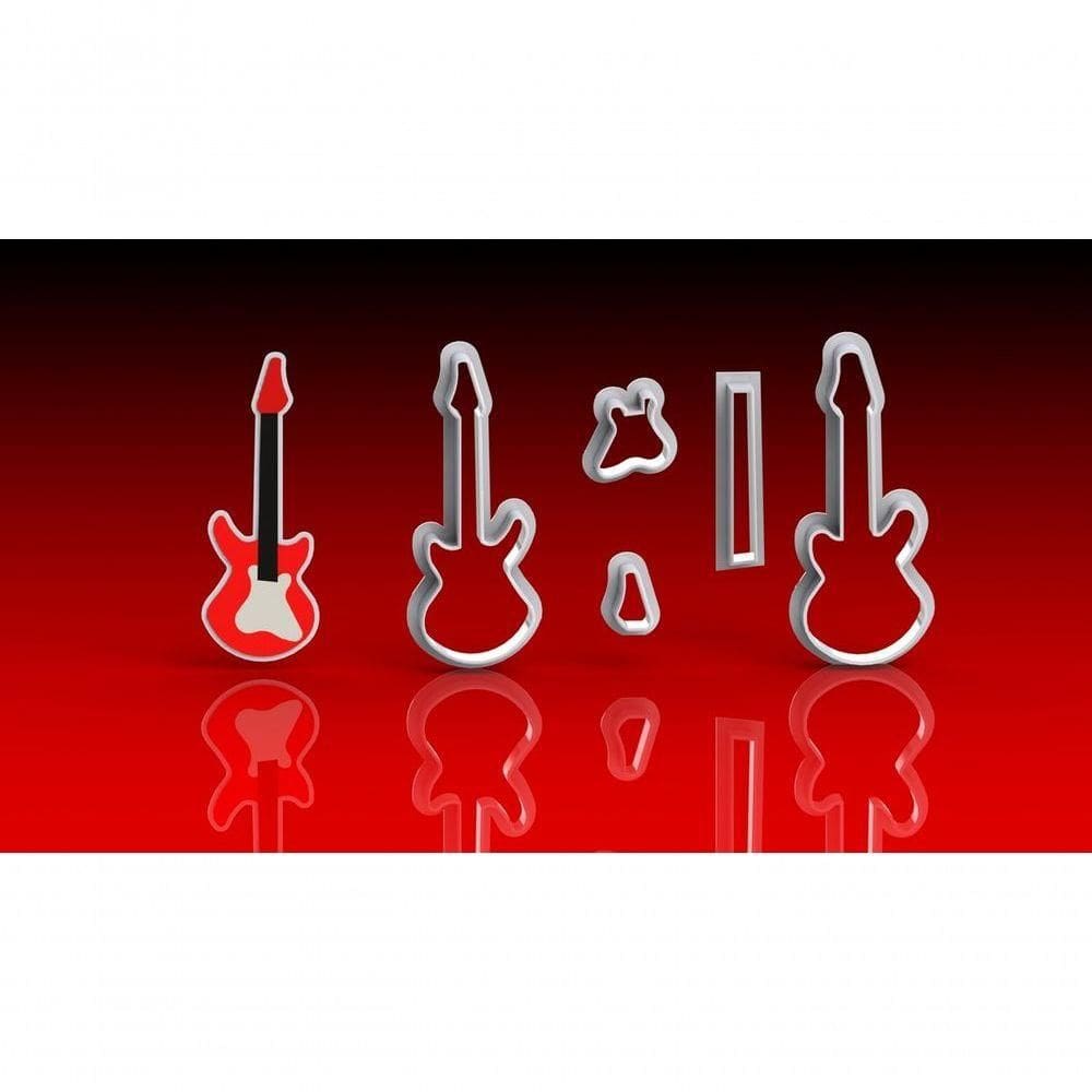 Cortador Rock Guitarra Modular Tamanho 5 Cm