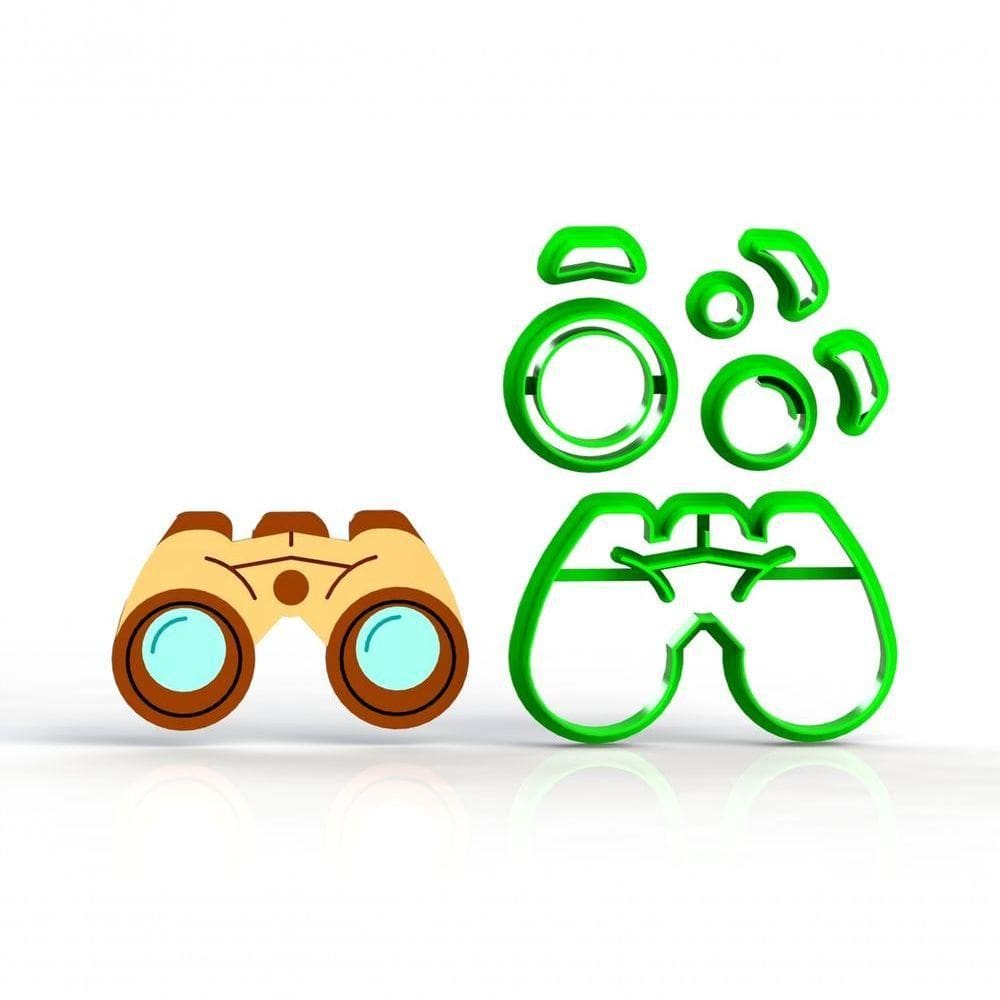 Cortador Binóculo Safari Modular Tamanho 6 Cm