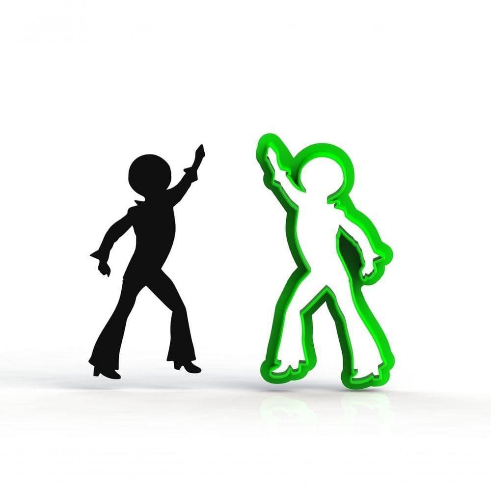 Cortador Dançarina - Mod 1 (Discoteca) 8 Cm