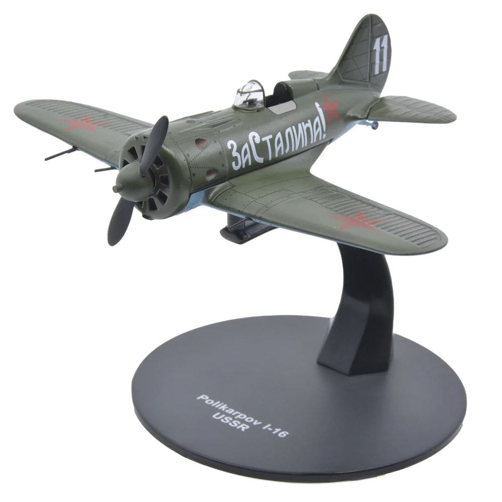 Miniatura Avião Moto City Classics Polikarpov I-16 USSR 1/72