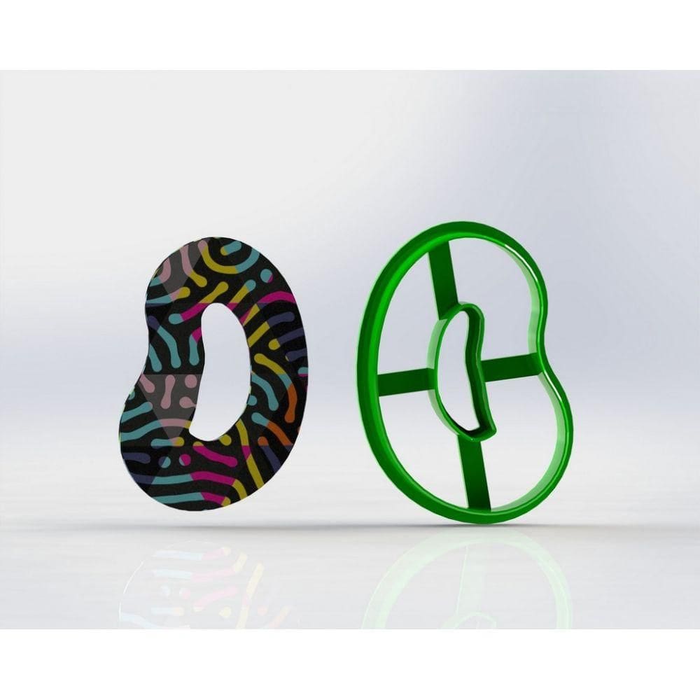 Cortador Polymer Clay (mod 76) Tamanho 6 Cm