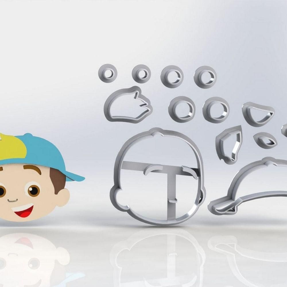 Cortador Lucas Neto Modular Tamanho 5cm