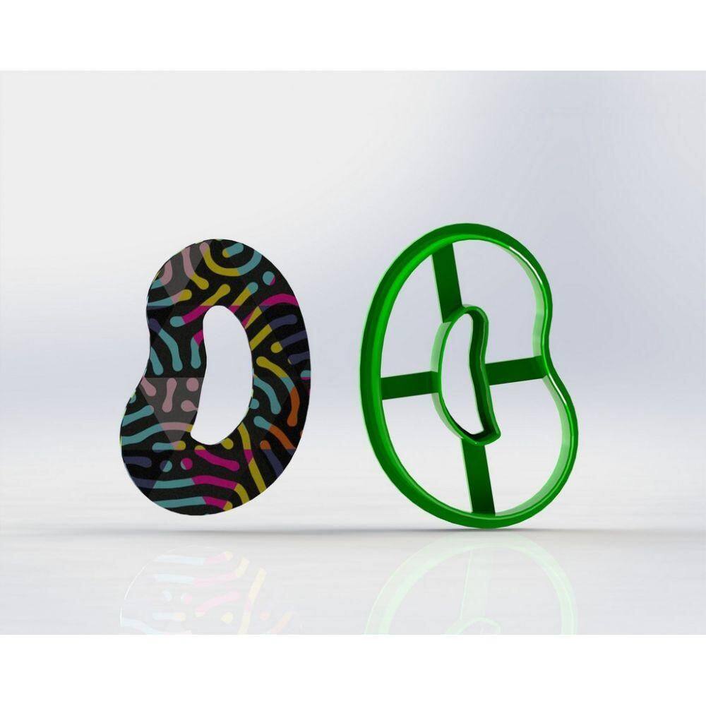 Cortador Polymer Clay (mod 76) Tamanho 7 Cm