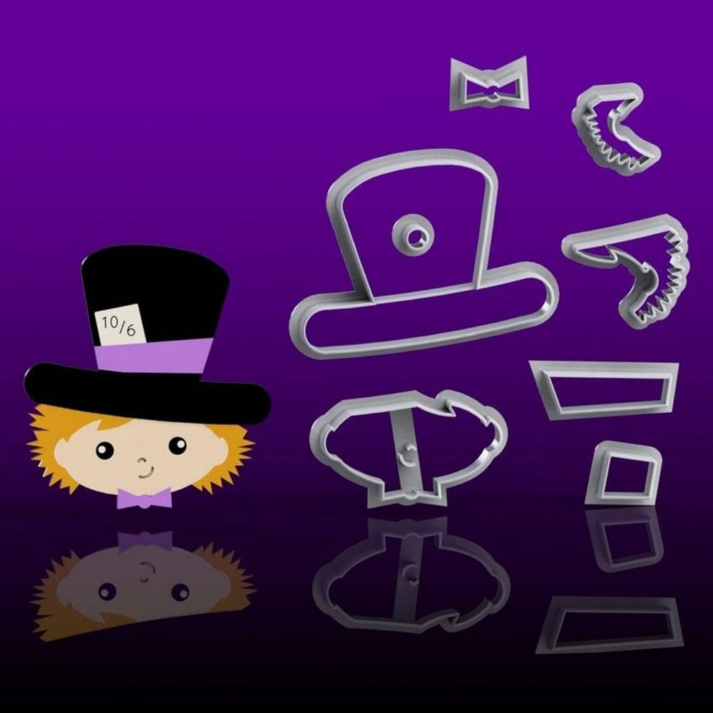 Cortador Alice Chapeleiro Modular Tamanho 6cm