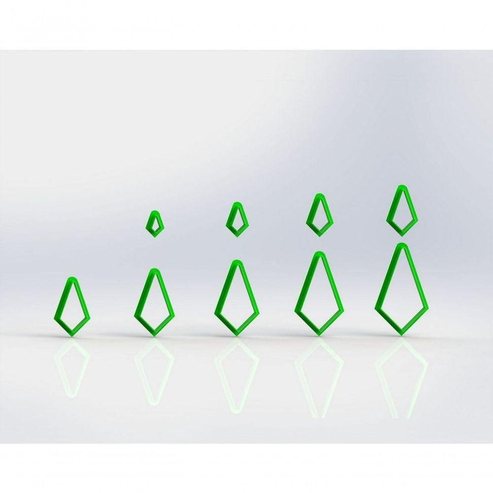 Cortador Polymer Clay (mod 27) Tamanho 4 Cm