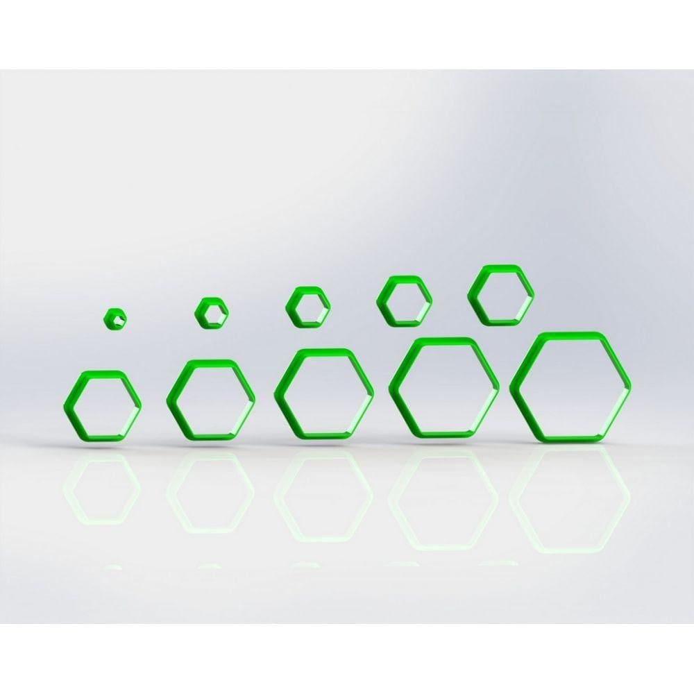 Cortador Polymer Clay (mod 7) Tamanho 2 Cm