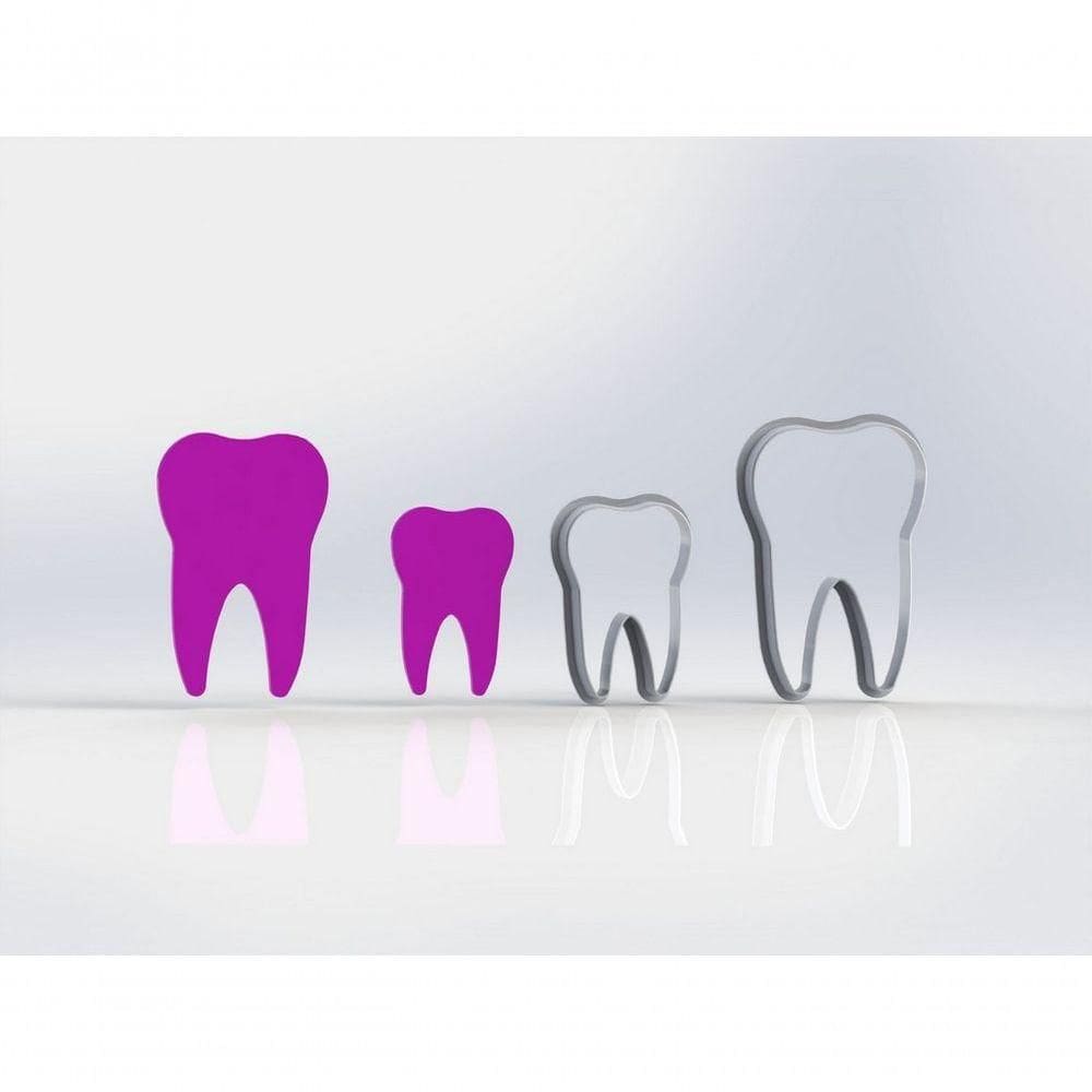 Cortador Dente Mod 1 Tamanho 4cm