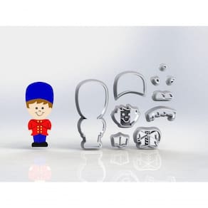 Cortador Soldadinho De Chumbo Modular Tamanho 6 Cm