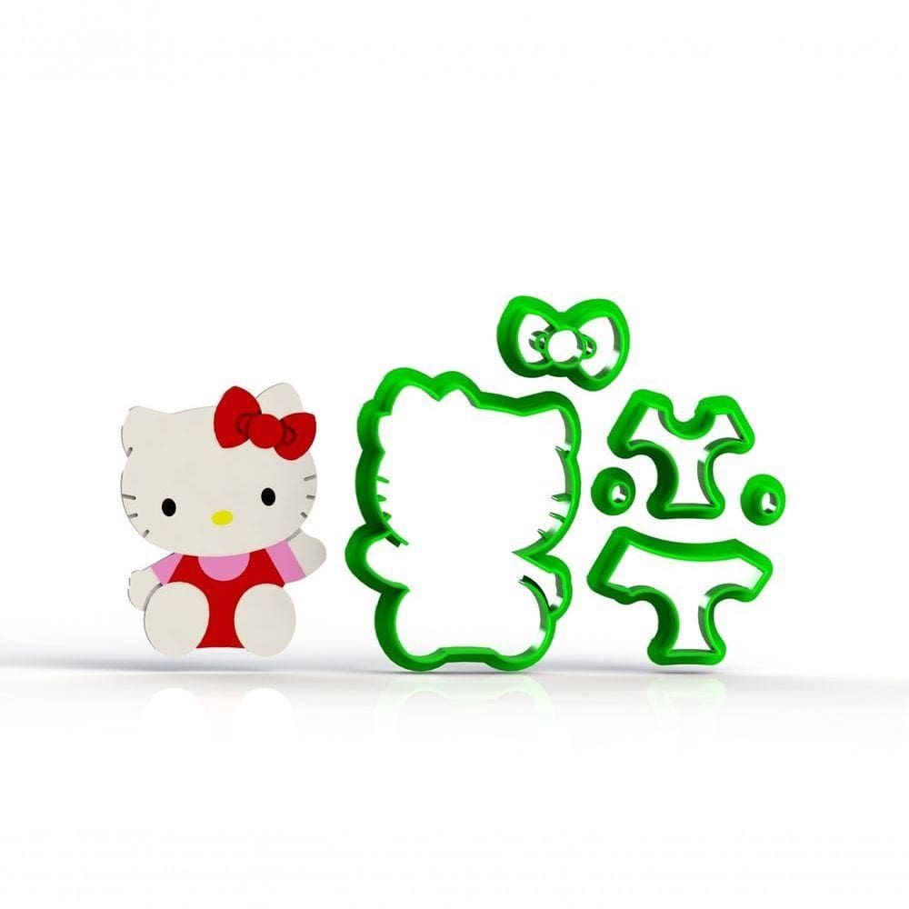Cortador Hello Kitty - Mod 1 Modular