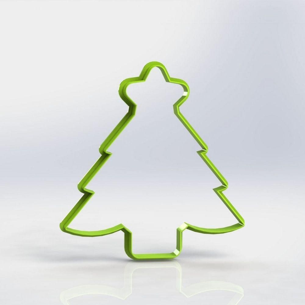 Cortador Natal árvore de Natal Tamanho 10cm